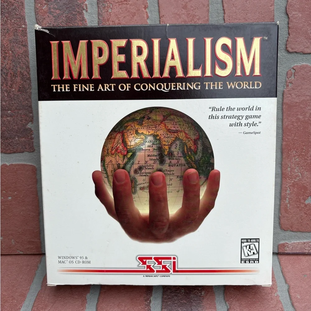 SSI Imperialism: The Fine Art of Conquering The World PC Big Box New NOS